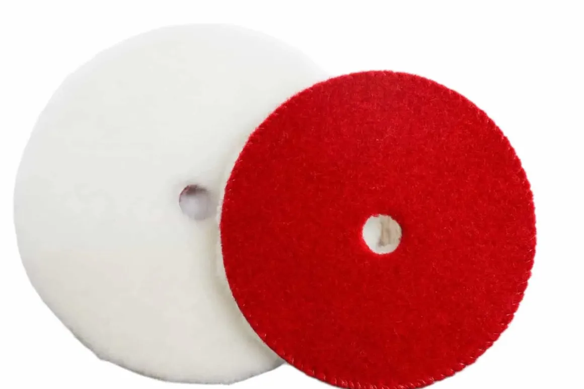 Lambswool Pad Short 126mm Polijstpad