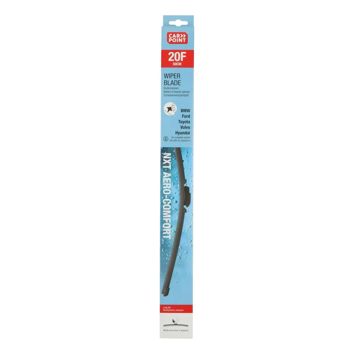 Long Life aerodynamische ruitenwisser 50cm