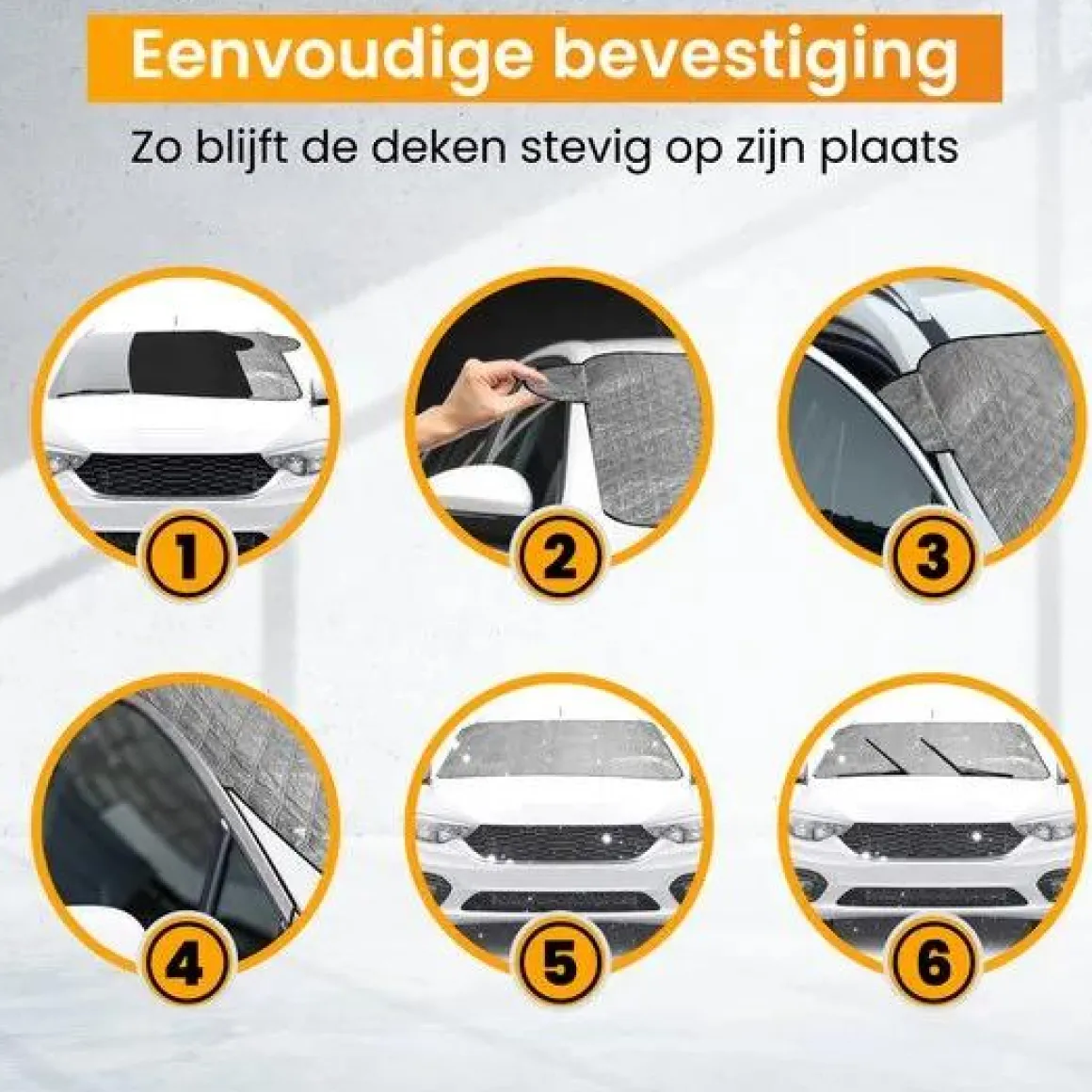 Luxe IJskrabber auto & Anti-Vries Deken