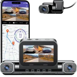 M660 4CH 128gb 2K Wifi GPS 360 graden dashcam