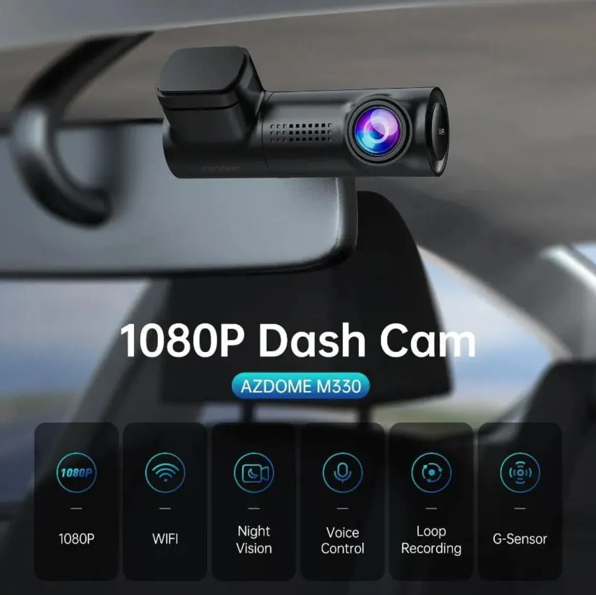 M330 Full HD Wifi dashcam