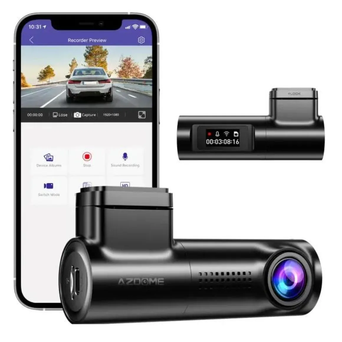 M330 Full HD Wifi dashcam