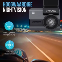 M68 4K 2CH Wifi GPS 32gb dashcam
