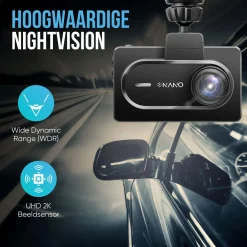 M27 2K QuadHD Wifi GPS 32gb dashcam