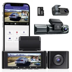 M550 Pro 3CH 4K Wifi GPS 64gb dashcam