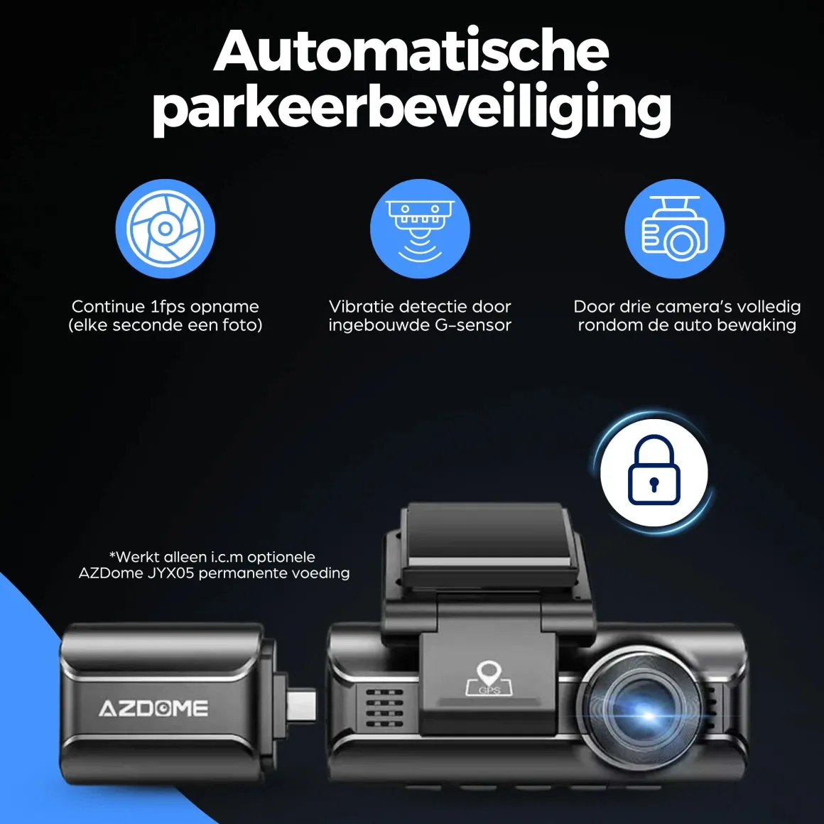 M770 Pro 1CH 4K Wifi GPS 64gb dashcam