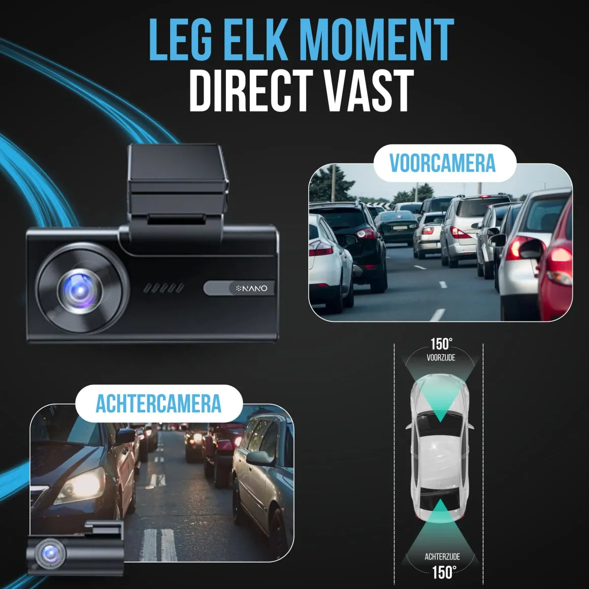 M93 Pro 5K Touch Wifi GPS 64gb dashcam