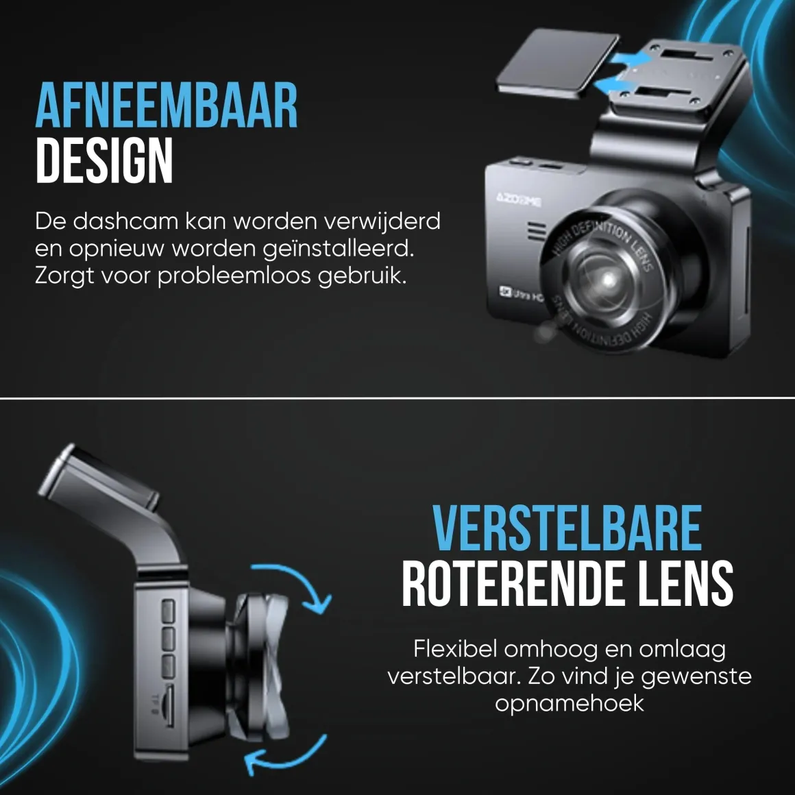 M63 Pro True 4K 64gb Wifi GPS dashcam