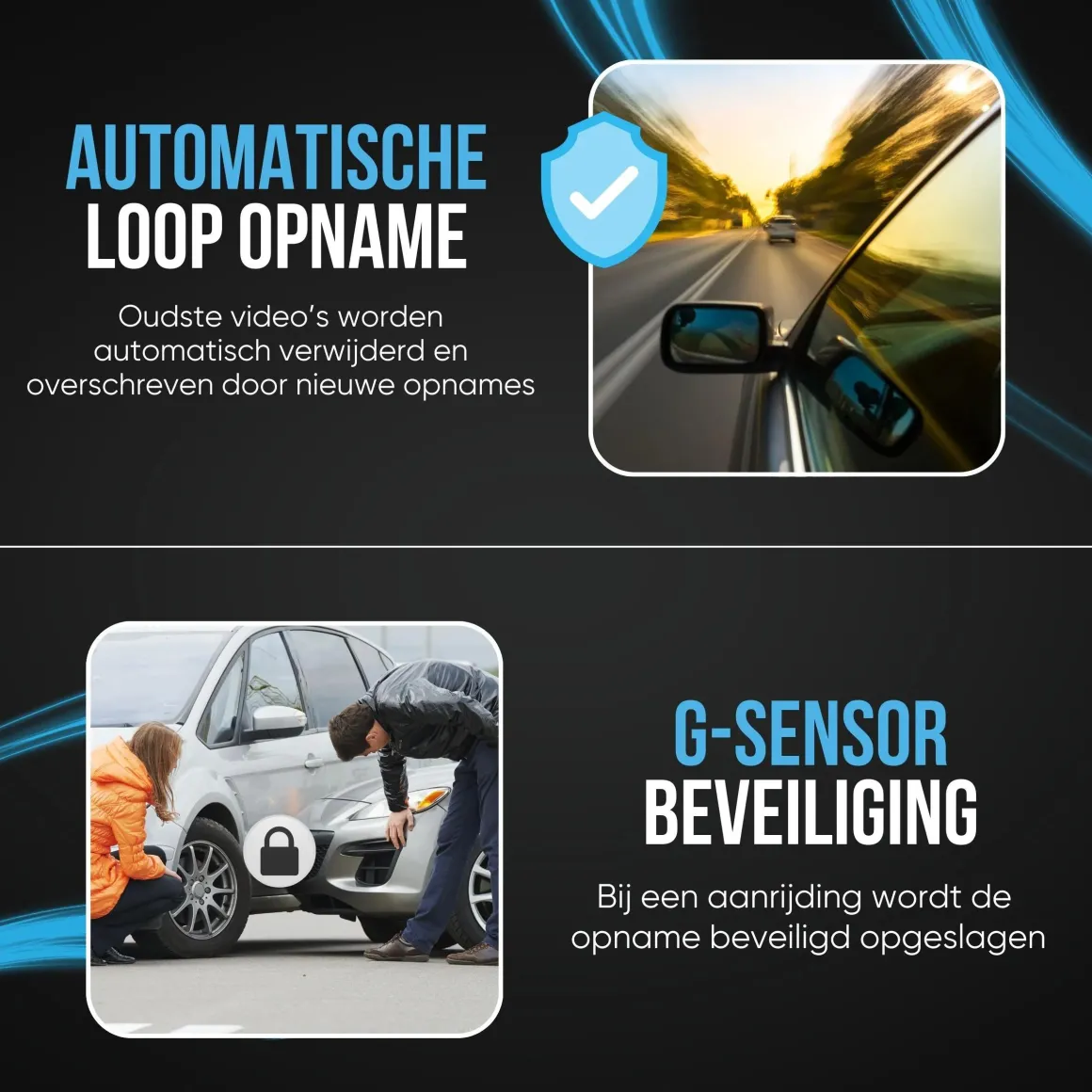 M63 Pro True 4K 64gb Wifi GPS dashcam