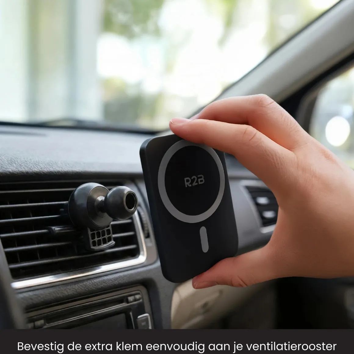 MagSafe Autohouder met Draadloos Opladen