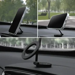 MagSafe Telefoonhouder Dashboard - Zwart