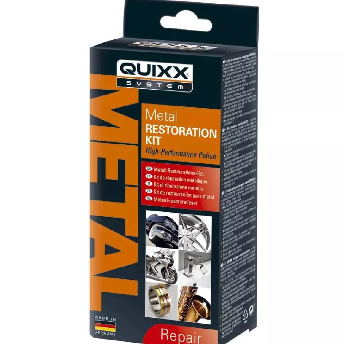 Metal Restoration Kit / Metaal Polijstpasta