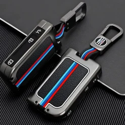 Metalen Sleutelhoesje voor Lync & Co grijs 01