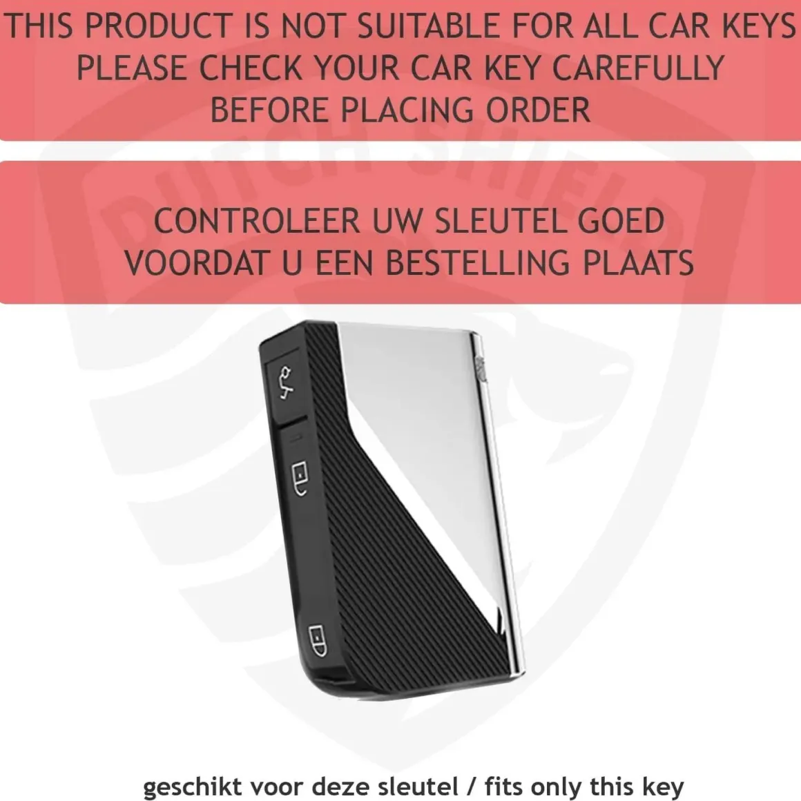 Metalen Sleutelhoesje voor Lync & Co grijs 01