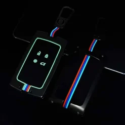 Metalen Sleutelhoesje voor Dacia grijs B
