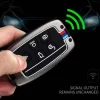 Metalen Sleutelhoesje voor Jaguar grijs A5