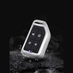 Metalen Sleutelhoesje voor Volvo Truck - 4 knoppen