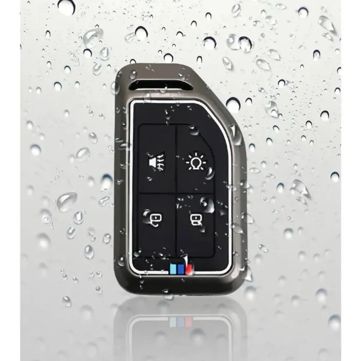 Metalen Sleutelhoesje voor Volvo Truck - 4 knoppen