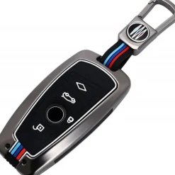 Metalen Sleutelhoesje voor Bmw grijs A4