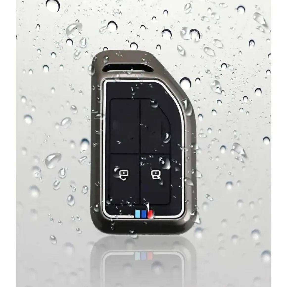 Metalen Sleutelhoesje voor Volvo Truck - 2 knoppen