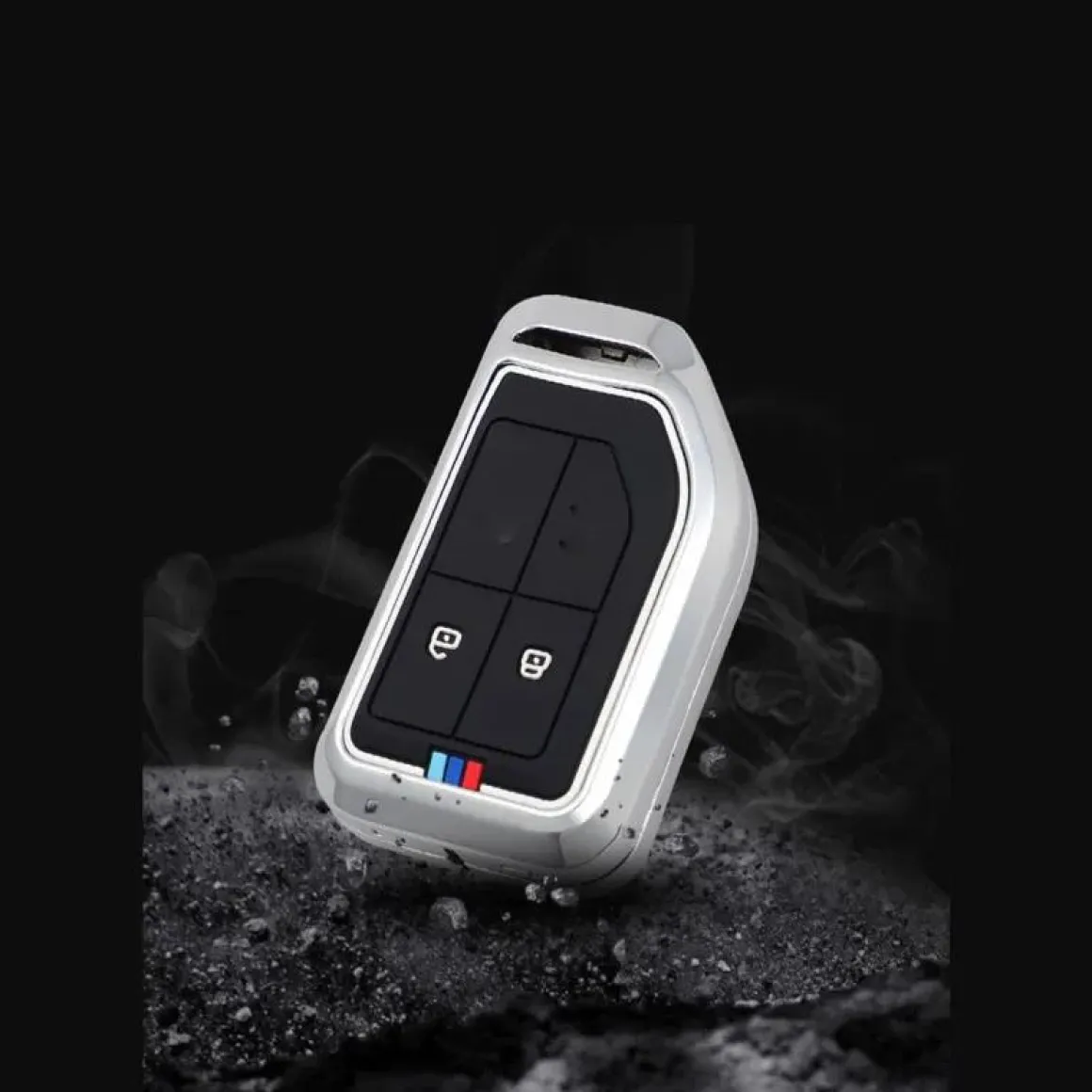Metalen Sleutelhoesje voor Volvo Truck - 2 knoppen