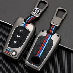 Metalen Sleutelhoesje voor Toyota grijs C3