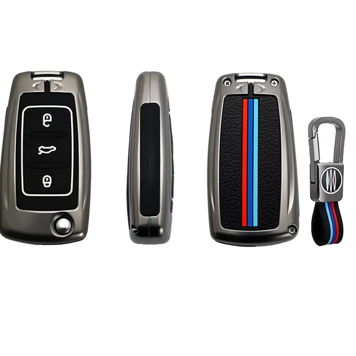 Metalen Sleutelhoesje VW - Skoda - Seat - Cupra A3