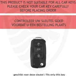 Metalen Sleutelhoesje VW - Skoda - Seat - Cupra A3