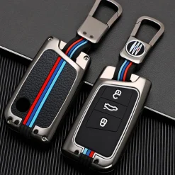 Metalen Sleutelhoesje VW - Skoda - Seat - Cupra D3