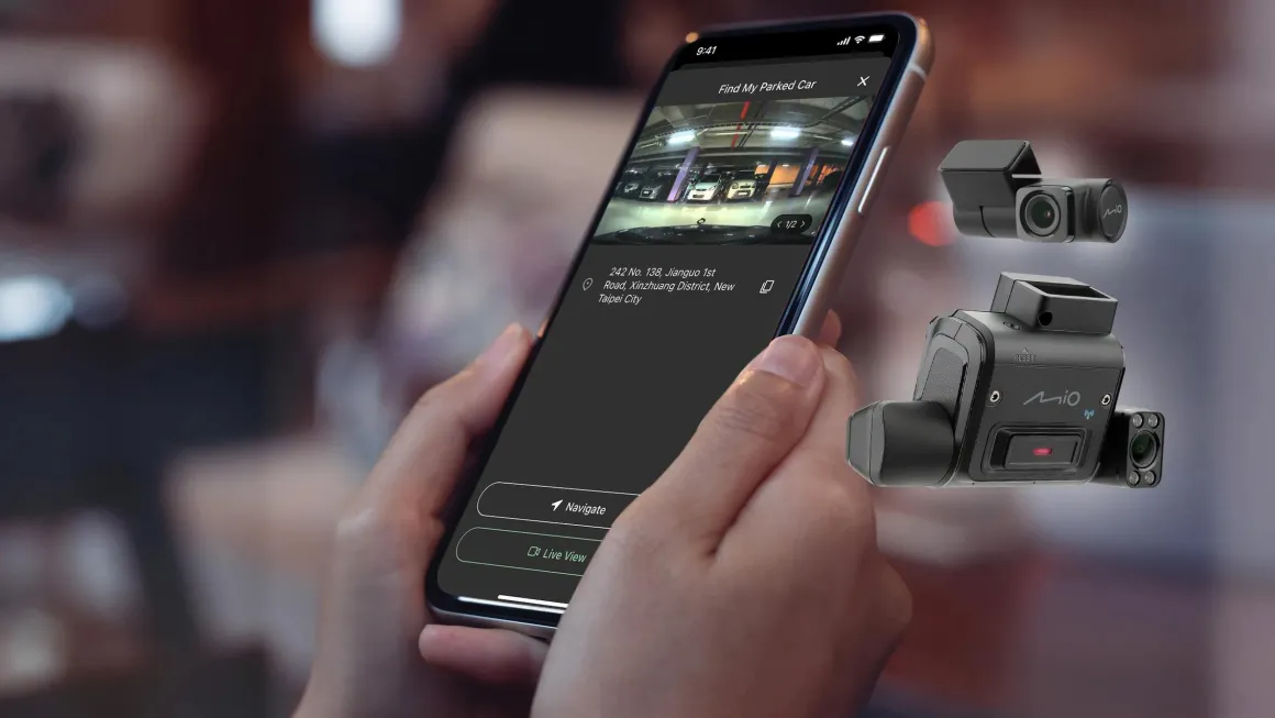 MiSentry 12T Full-HD triple dashcam - 4G