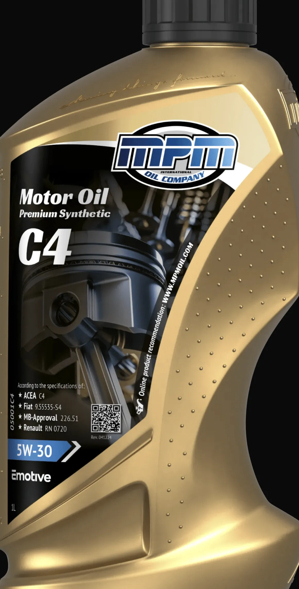 Motorolie 5w30 c4 renault premium synthetic |