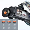 N5 2K QuadHD 4CH Wifi GPS 360 graden dashcam