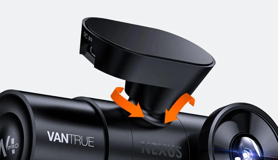 N4 Pro Triple 3CH 4K Wifi GPS dashcam