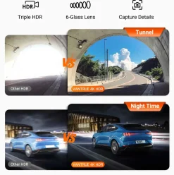 N5S Cloud 2K 4CH Wifi GPS dashcam