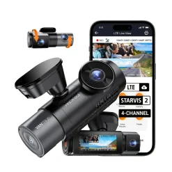 N5S Cloud 2K 4CH Wifi GPS dashcam