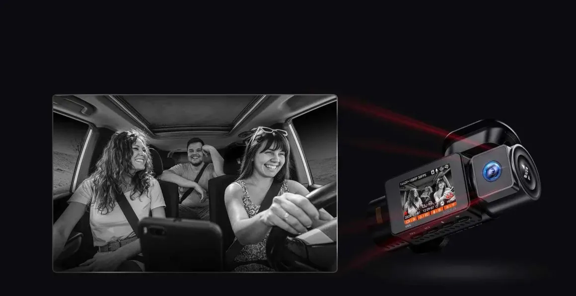 N2X Cloud 2K Wifi GPS dashcam