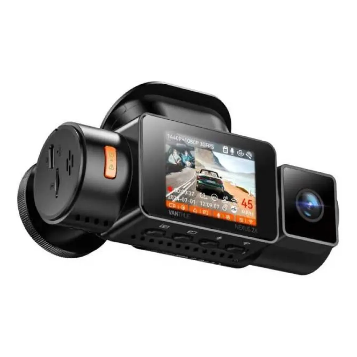 N2X Cloud 2K Wifi GPS dashcam