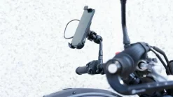 Optiline telefoonhouder motor spiegel