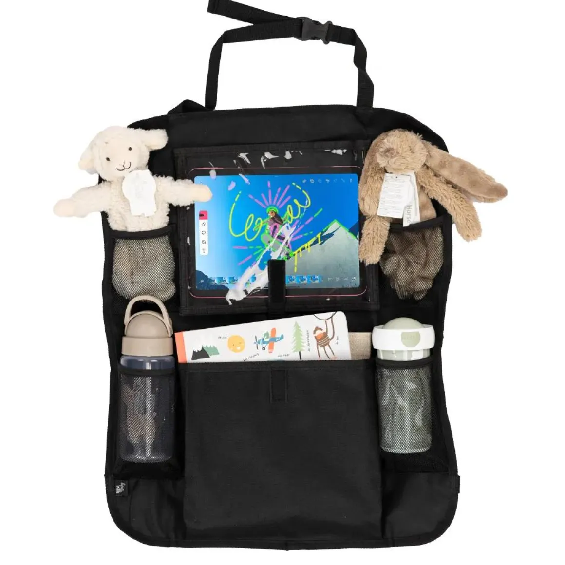 Organizer Backseat Novi met Tablet-/Telefoonhouder