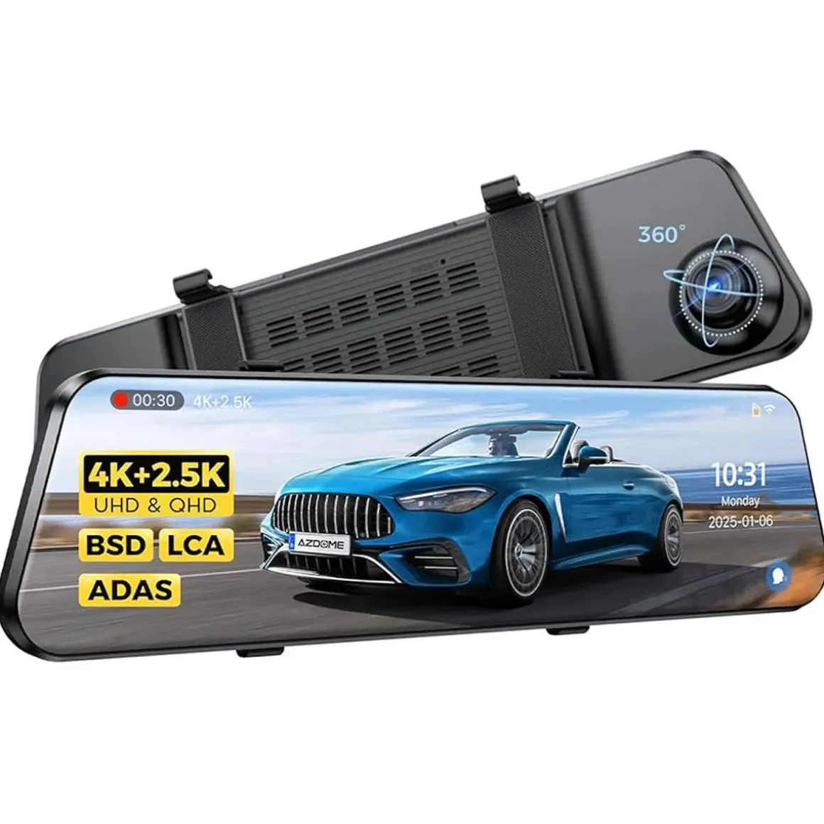PG17 Max 4K 2CH Wifi GPS 64gb dashcam