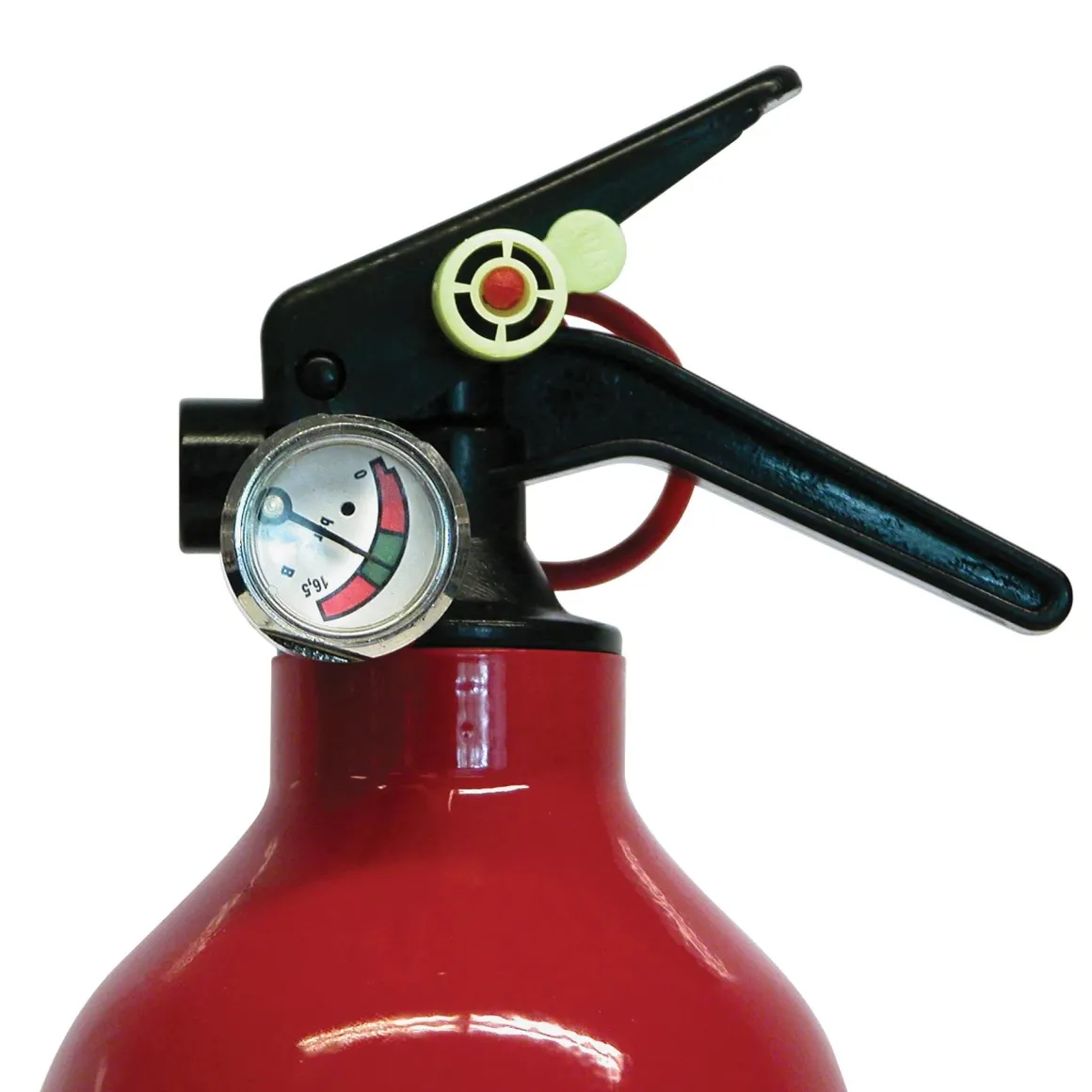 Poeder Brandblusser 1KG met Manometer A/B/C