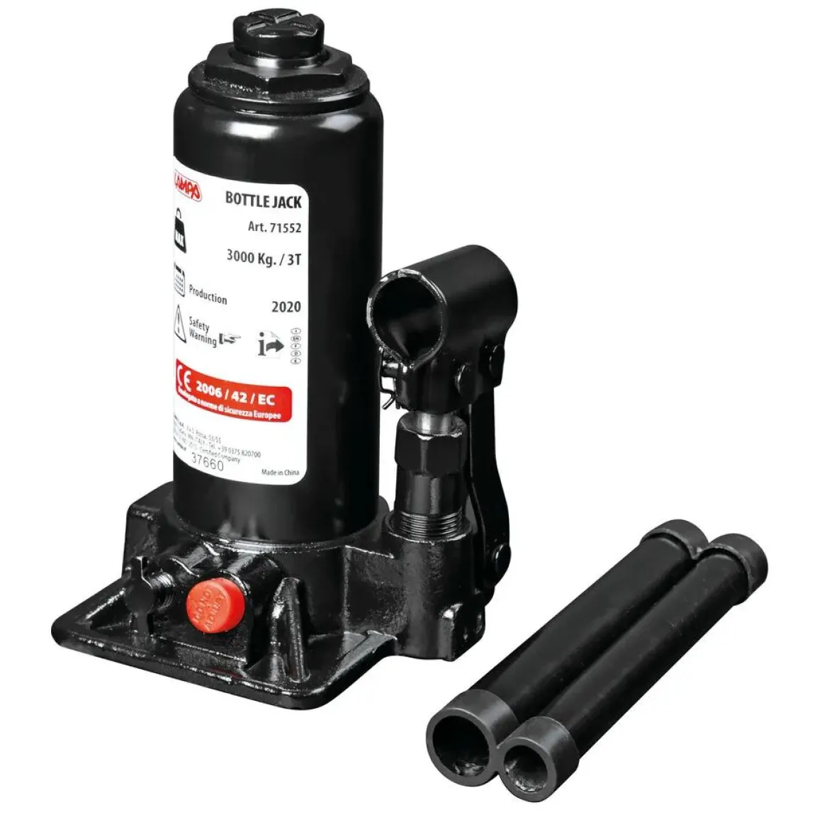 Potkrik 3000 kg hydraulisch 193-373 mm