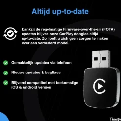 Premium 2-in-1 CarPlay & Android Auto Dongle