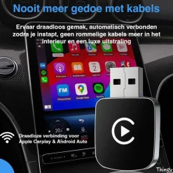 Premium 2-in-1 CarPlay & Android Auto Dongle