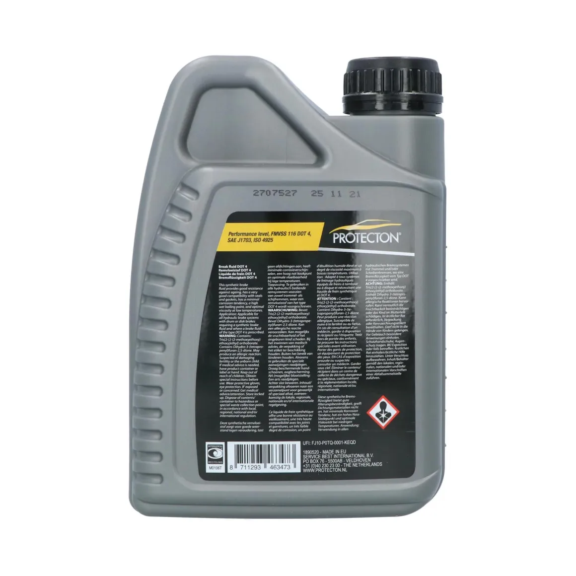 Remvloeistof DOT4 1Ltr
