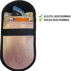 RFID Autosleutel hoesje - Anti-Skim roze