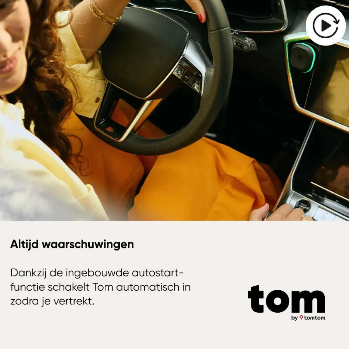 Rijassistent - Tom by