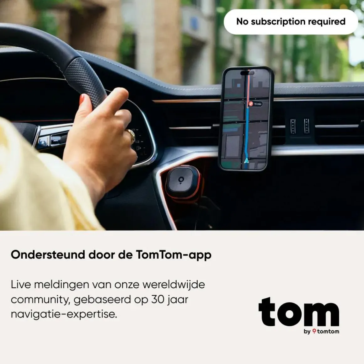 Rijassistent - Tom by