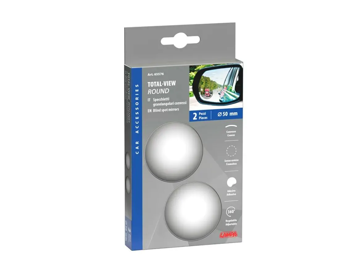 Ronde dodehoekspiegels 50 mm - 2 stuks
