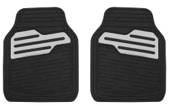 Rubber automatten set - Zwart - Grijs